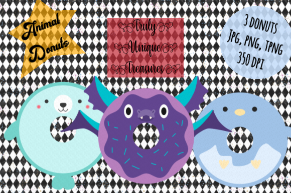 Animal Donuts 6: A Playful Creative Font for Designers