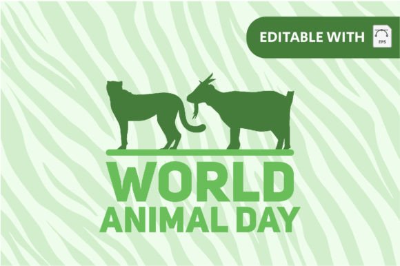Celebrate World Animal Day with This Creative Sticker Font