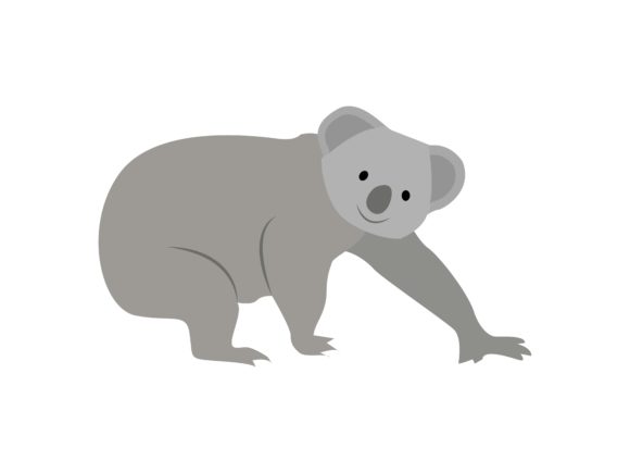 Koala Walking Animal: The Adorable Illustration for Creative Projects