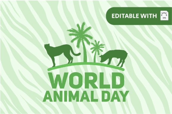 Logo World Animal Day #16: A Creative Font for Impactful Design