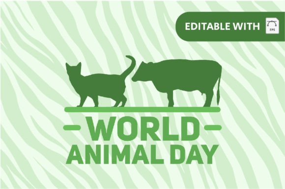 Logo World Animal Day #22: A Creative Font for Bold Designs