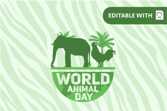 Logo World Animal Day - Animal Day #19: More Than a Font, A Celebration
