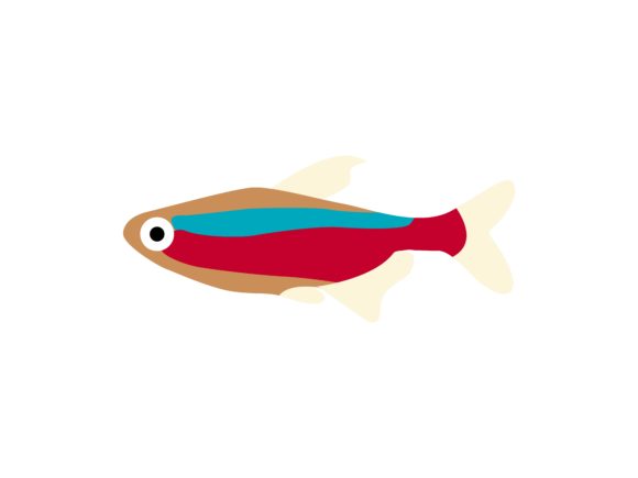 Paracheirodon Axelrodi Fish Animal: A Design Asset for Vibrant Branding