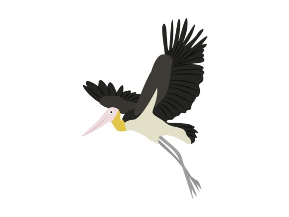 The Leptoptilos Flapping Bird: A Design Asset with Unique Character