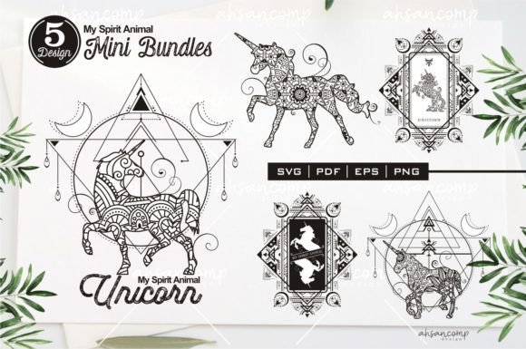 Unicorn Mandala: Your Spirit Animal for Bold Branding